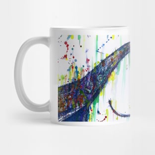 ANTEATER watercolor and ink portrait Mug